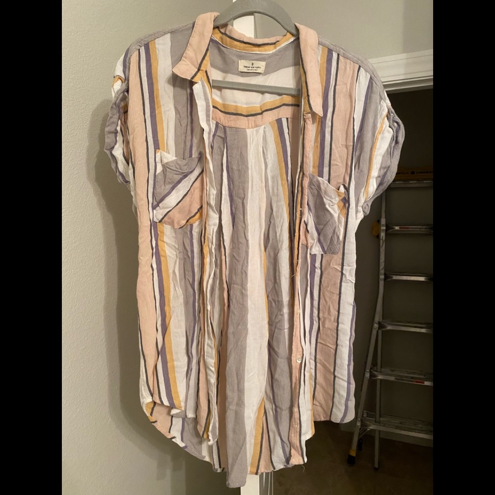 Thread and Supply button up tunic